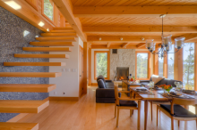 Cantilever stairset